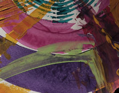 A bold, contemporary abstract art painting perfect for high tech businesses