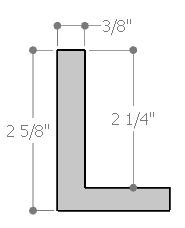 This extra tall, L-shaped floating contemporary canvas floater frame in white features a thin flat face.

*Note: These solid wood, custom canvas floaters are for stretched canvas prints and paintings, and raised wood panels.