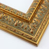 3  inch Ornate Gold Leaf